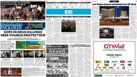 Philippine Daily Inquirer – October 03, 2017