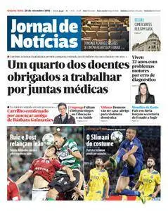 Jornal de Notícias - 28 de setembro 2016