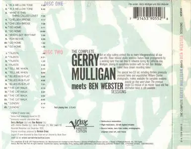 Gerry Mulligan And Ben Webster - The Complete Gerry Mulligan Meets Ben Webster Sessions (1959) {2CD Verve Master Edition}