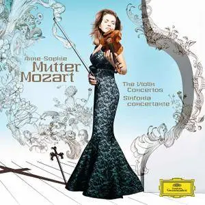 Anne-Sophie Mutter, LPO - Mozart: Violin Concertos No. 1-5; Sinfonia Concertante (2005/2015) [Official 24-bit/96kHz]