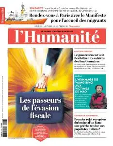 L'Humanite du Mercredi 24 Octobre 2018