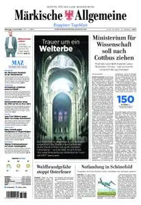 Märkische Allgemeine Ruppiner Tageblatt - 17. April 2019