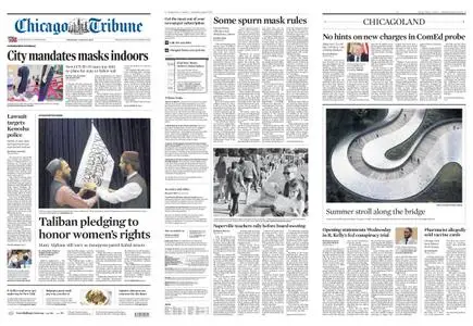 Chicago Tribune – August 18, 2021