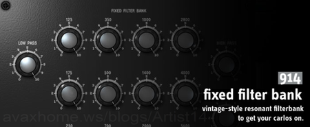 Audio Damage 914 Fixed Filter Bank v1.1.0 (Win / Mac OS X)