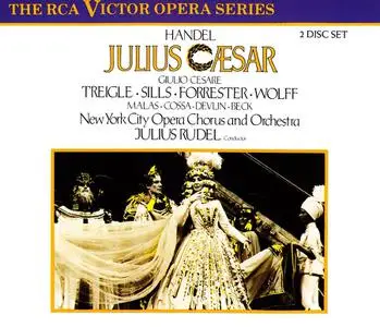 Julius Rudel, New York City Opera Orchestra, Beverly Sills - George Frideric Handel: Julius Caesar / Giulio Cesare [1990]