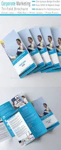 GraphicRiver - Corporate Marketing Tri-Fold Brochure