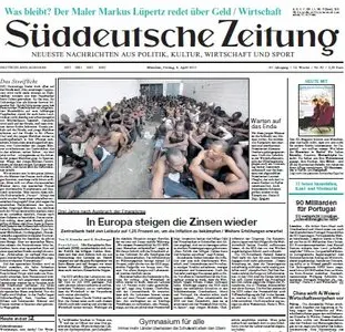 Süddeutsche Zeitung vom 08 April 2011