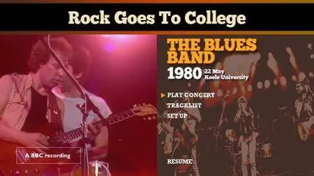 The Blues Band - Rock Goes To College (1980) [CD & DVD]
