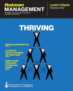 Rotman Management – Leader's Digest: Volume 1, Thriving