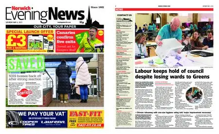 Norwich Evening News – May 06, 2023
