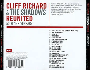 Cliff Richard & The Shadows - Reunited: 50th Anniversary Album (2009)