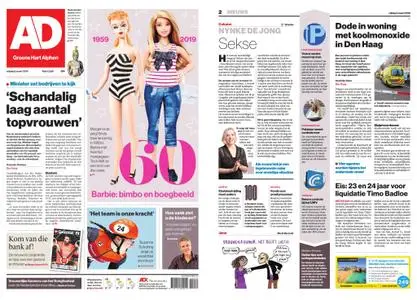 Algemeen Dagblad - Alphen – 08 maart 2019