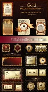 Vintage vector illustrations