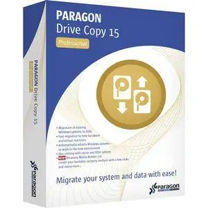 Paragon Drive Copy 15 Professional 10.1.25.779 + Boot Medias