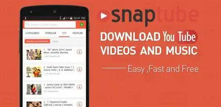 SnapTube - YouTube Downloader HD Video Final v4.35.0.10508 [Vip]