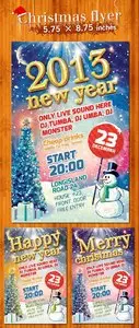 GraphicRiver Christmas Flyer 3527370