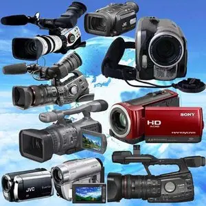 PSD Clipart - Video cameras