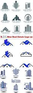 Vectors - Blue Real Estate Logo 32