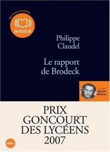 Philippe Claudel, "Le rapport de Brodeck"