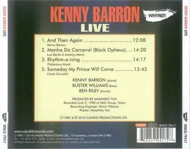 Kenny Barron - Live (1982) {Candid}