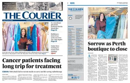The Courier Perth & Perthshire – January 21, 2022