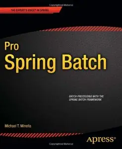 Pro Spring Batch