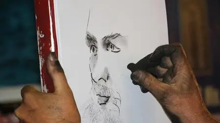 Introduction to figurative tinted charcoal drawing