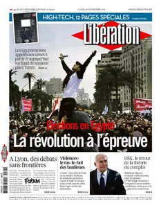 Liberation du Lundi 28 Novembre 2011