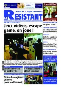 Le Journal Le Résistant - 19 octobre 2019