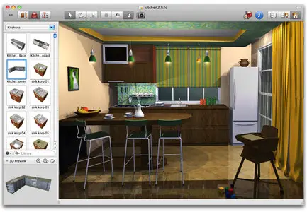 Live Interior 3D Pro v2.9.0 Multilingual Mac OS X