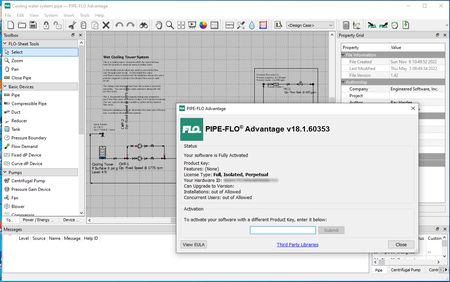 PIPE-FLO Advatage 18.1