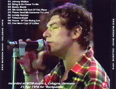 Eric Burdon – Live At The Rockpalast April 21, 1976 (1976)