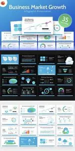 Business Market Growth PowerPoint Template