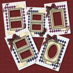 Scrap - Birthday Memories Photo Frame Set 1