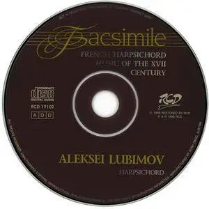 Alexei Lubimov - French Harpsichord Music of the XVII Century: Louis Couperin & Jean-Henri d'Anglebert (1996)