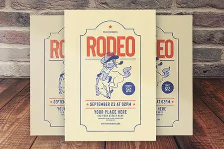 Rodeo Flyer PSD