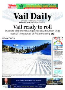 Vail Daily – November 18, 2020