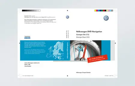 Volkswagen DVD Navigation - Europa Est V3