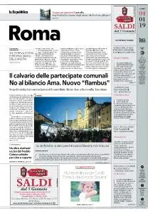 la Repubblica Roma - 4 Gennaio 2019