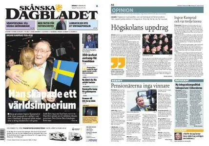 Skånska Dagbladet – 29 januari 2018