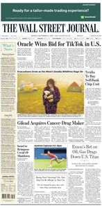 The Wall Street Journal – 14 September 2020