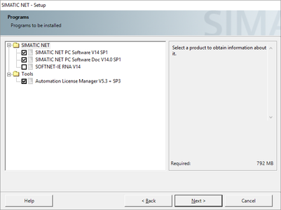 Siemens SIMATIC NET PC Software V14 SP1