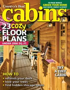 Country's Best Cabins Magazine July/August 2015