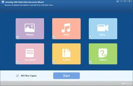 Amazing USB Flash Drive Recovery Wizard 9.1.1.8 Multilingual Portable
