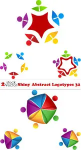 Vectors - Shiny Abstract Logotypes 32