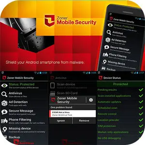 Zoner Mobile Security 1.2.4 For Android