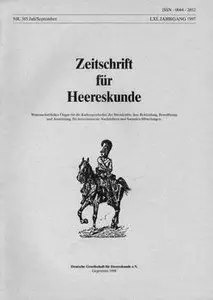 Zeitschrift fur Heereskunde 1997-04/07 (384)