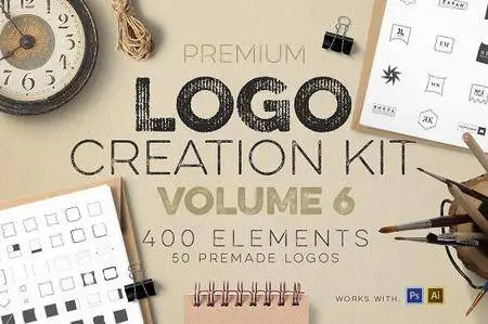 CreativeMarket - Logo Creation Kit Vol.6