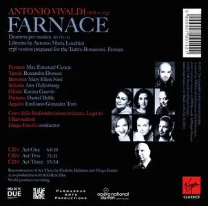 Diego Fasolis, I Barocchisti, Max Emanuel Cencic - Antonio Vivaldi: Farnace (2011)