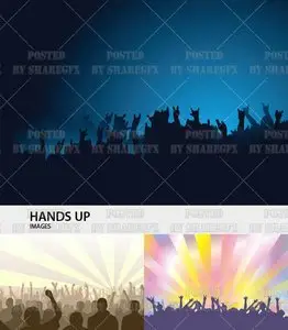 Stock Photo - Hands up